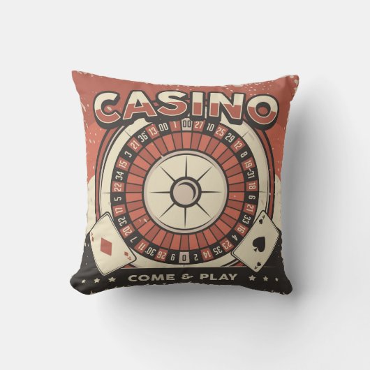 ラスベガスカジノルーレットホイール クッション (正面)