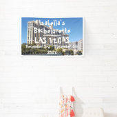 ラスベガスカジノ新婦パーティー名前 横断幕 (インサイチュ)