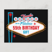 ラスベガスカスタムありがとう ポストカード (正面)