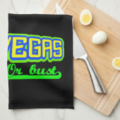 ラスベガスカスタムキッチンタオル キッチンタオル (四つ折り)