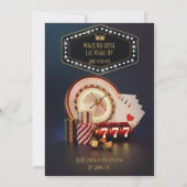 ラスベガスカスタムバチェロレッテ 招待状 (裏面)