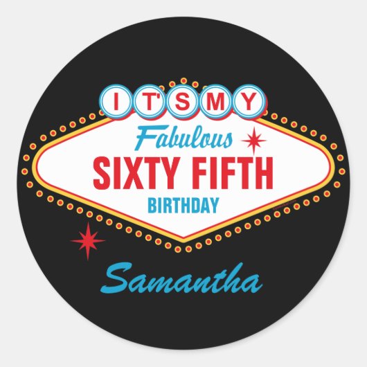 ラスベガスカスタム ラウンドシール (正面)