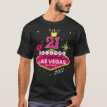 ラスベガスガールズトリップシャツ2022，ラスベガス21誕生 Tシャツ<br><div class="desc">ラスベガス女子トリップシャツ2022、ラスベガス21歳の誕生日チーム</div>