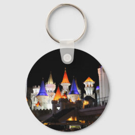 ラスベガスキャッスルホテルゲーミングベガスシカラフルティ キーホルダー