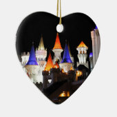 ラスベガスキャッスルホテルゲーミングベガスシカラフルティ セラミックオーナメント (右)