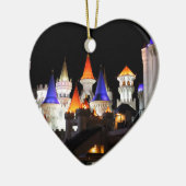 ラスベガスキャッスルホテルゲーミングベガスシカラフルティ セラミックオーナメント (左)