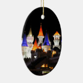 ラスベガスキャッスルホテルゲーミングベガスシカラフルティ セラミックオーナメント (右)