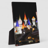 ラスベガスキャッスルホテルゲーミングベガスシカラフルティ フォトプラーク (側面)