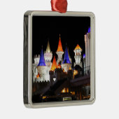 ラスベガスキャッスルホテルゲーミングベガスシカラフルティ メタルオーナメント (右)