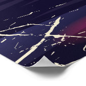 ラスベガスクラシック車の旅行ポスター ポスター (角)