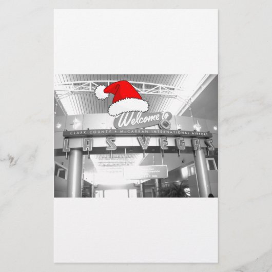 ラスベガスクリスマスへようこそ 便箋 (正面)