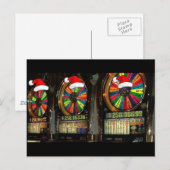 ラスベガスクリスマススロット シーズンポストカード (正面/裏面)