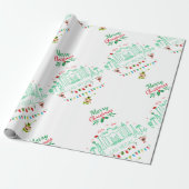 ラスベガスクリスマスラッピング紙 ラッピングペーパー (アンロールド)