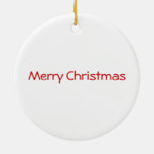 ラスベガスクリスマスリースオーナメント セラミックオーナメント (裏面)