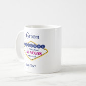 ラスベガスグルームマグ コーヒーマグカップ (正面左)