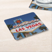 ラスベガスコースター スクエアペーパーコースター (アングル)