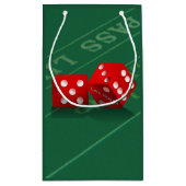 ラスベガスサイコロ付きクラップステーブル スモールペーパーバッグ (裏面)