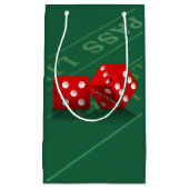 ラスベガスサイコロ付きクラップステーブル スモールペーパーバッグ (正面)