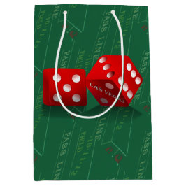 ラスベガスサイコロ付きクラップステーブル ミディアムペーパーバッグ