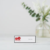 ラスベガスサイコロ スキニー名刺 (スタンド正面)