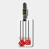 ラスベガスサイコロ ラゲッジタグ (正面縦)