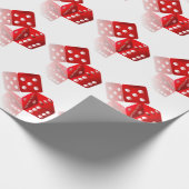 ラスベガスサイコロ ラッピングペーパー (角)