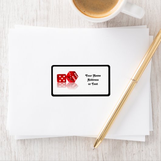 ラスベガスサイコロ ラベル (インサイチュ)