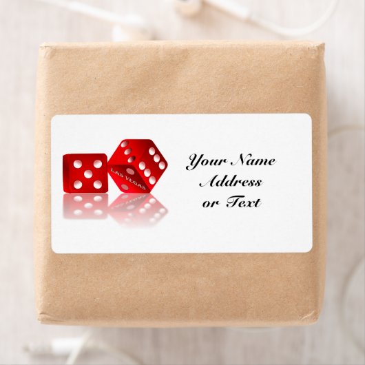 ラスベガスサイコロ ラベル (インサイチュ)