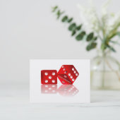 ラスベガスサイコロ 名刺 (スタンド正面)