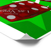 ラスベガスサイコロI (プリント) ポスター (角)