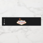 ラスベガスサインのロゴカスタムへようこそ ペットボトルラベル (シングルラベル)