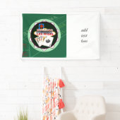 ラスベガスサインアンドツーキングストランプのポーカーチップ 横断幕 (インサイチュ)