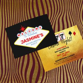 ラスベガスサインカジノバチェロレッテ 招待状