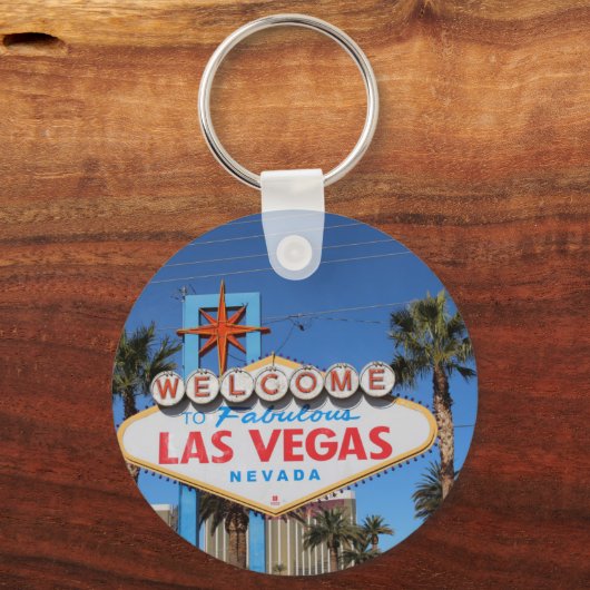 ラスベガスサインネバダカジノ賭博ランドマーク キーホルダー (正面)