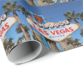 ラスベガスサインネバダカジノ賭博ランドマーク ラッピングペーパー (ロールコーナー)