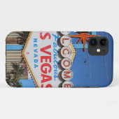 ラスベガスサインネバダカジノ賭博ランドマーク Case-Mate iPhoneケース (裏面(横))