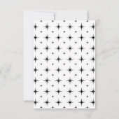 ラスベガスサインレトロ結婚ズ 出欠カード (裏面)