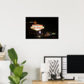 ラスベガスサイン ポスター (ホームオフィス)