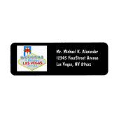 ラスベガスサイン ラベル (正面)