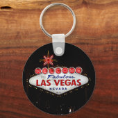 ラスベガスサイン#2 Keychainへようこそ キーホルダー (正面)