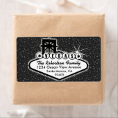 ラスベガスサインwith stars住所 シール (インサイチュ)