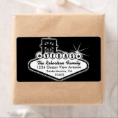 ラスベガスサインwith stars住所 シール (インサイチュ)