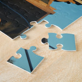 ラスベガスサハラカジノランドマークアーキテクチャ ジグソーパズル (側面)