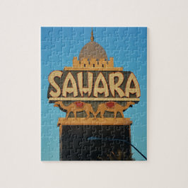ラスベガスサハラカジノランドマークアーキテクチャ ジグソーパズル