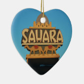 ラスベガスサハラカジノランドマークアーキテクチャ セラミックオーナメント (右)