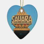 ラスベガスサハラカジノランドマークアーキテクチャ セラミックオーナメント (左)