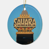 ラスベガスサハラカジノランドマークアーキテクチャ セラミックオーナメント (左)