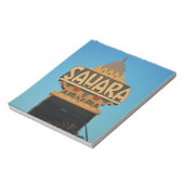 ラスベガスサハラカジノランドマークアーキテクチャ ノートパッド (回転)