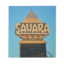 ラスベガスサハラカジノランドマークアーキテクチャ ノートパッド