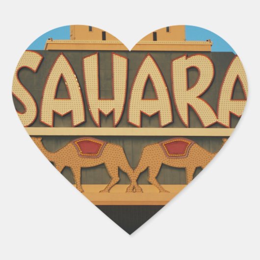 ラスベガスサハラカジノランドマークアーキテクチャ ハートシール (正面)